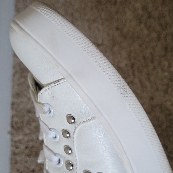 Steve Madden leopard/studded detailed sneakers - Picture 11 of 14